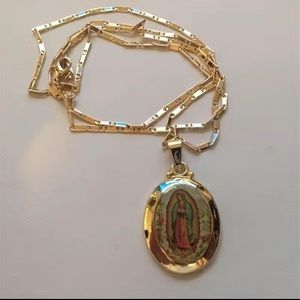 Virgin Mary Necklace